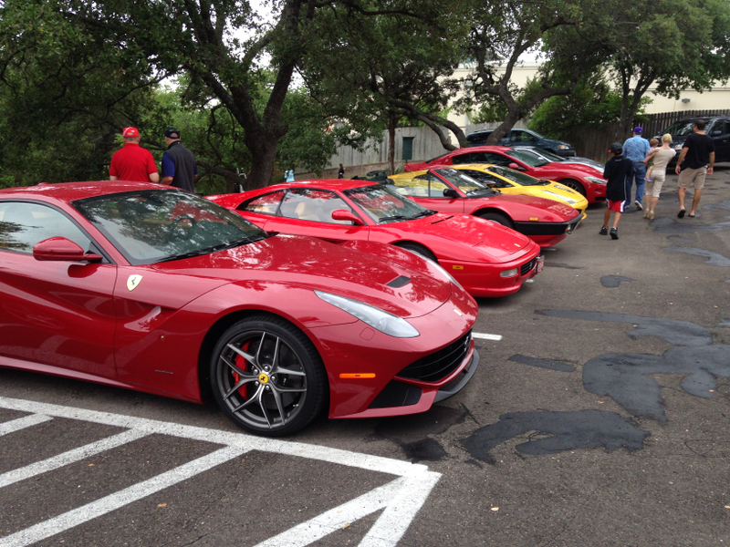 Illustration for article titled Ferraris, Ferraris and oh...more Ferraris